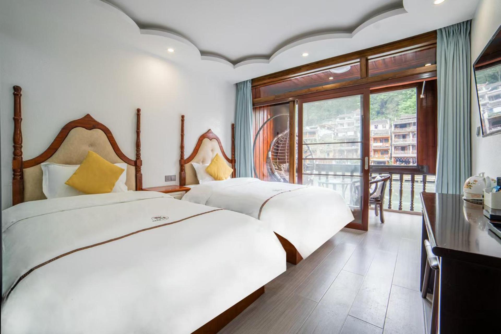Fenghuang Ancient Town Lazy Cat Riverside Inn Eksteriør bilde